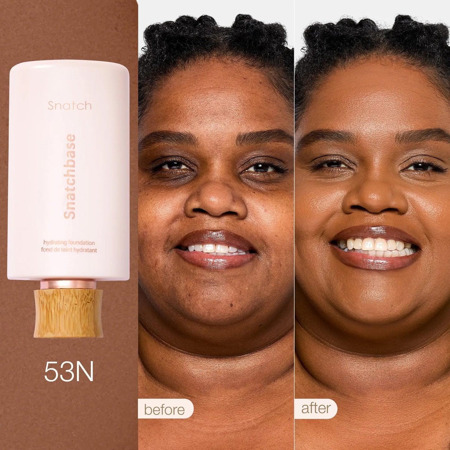 Limited Time BOGO Free🔥 Hydrating Foundation & Brush - Full Coverage Base + Free Buffing Brush
